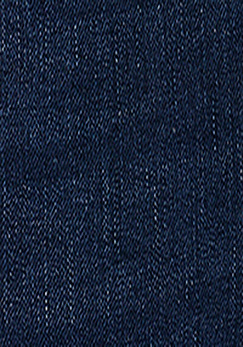 Afișați detalii pentru Slim Fit Mid Waist Straight Leg Blugi İndigo Pentru Femei