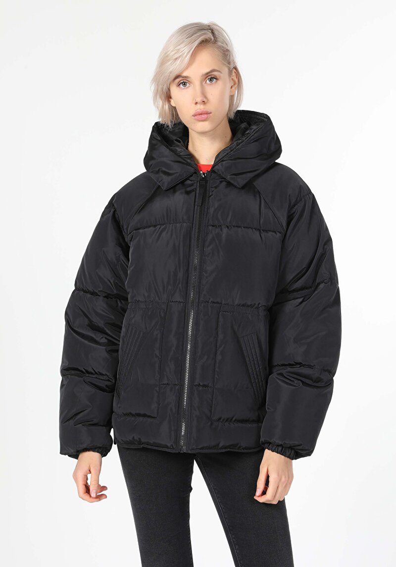 Afișați detalii pentru Jacheta De Dama Negru Regular Fit  Cl1060936