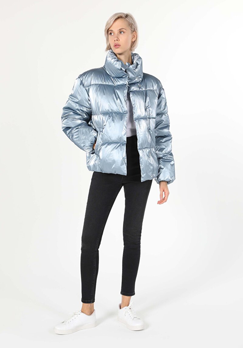 Afișați detalii pentru Jacheta De Dama Albastru Regular Fit  Cl1060946