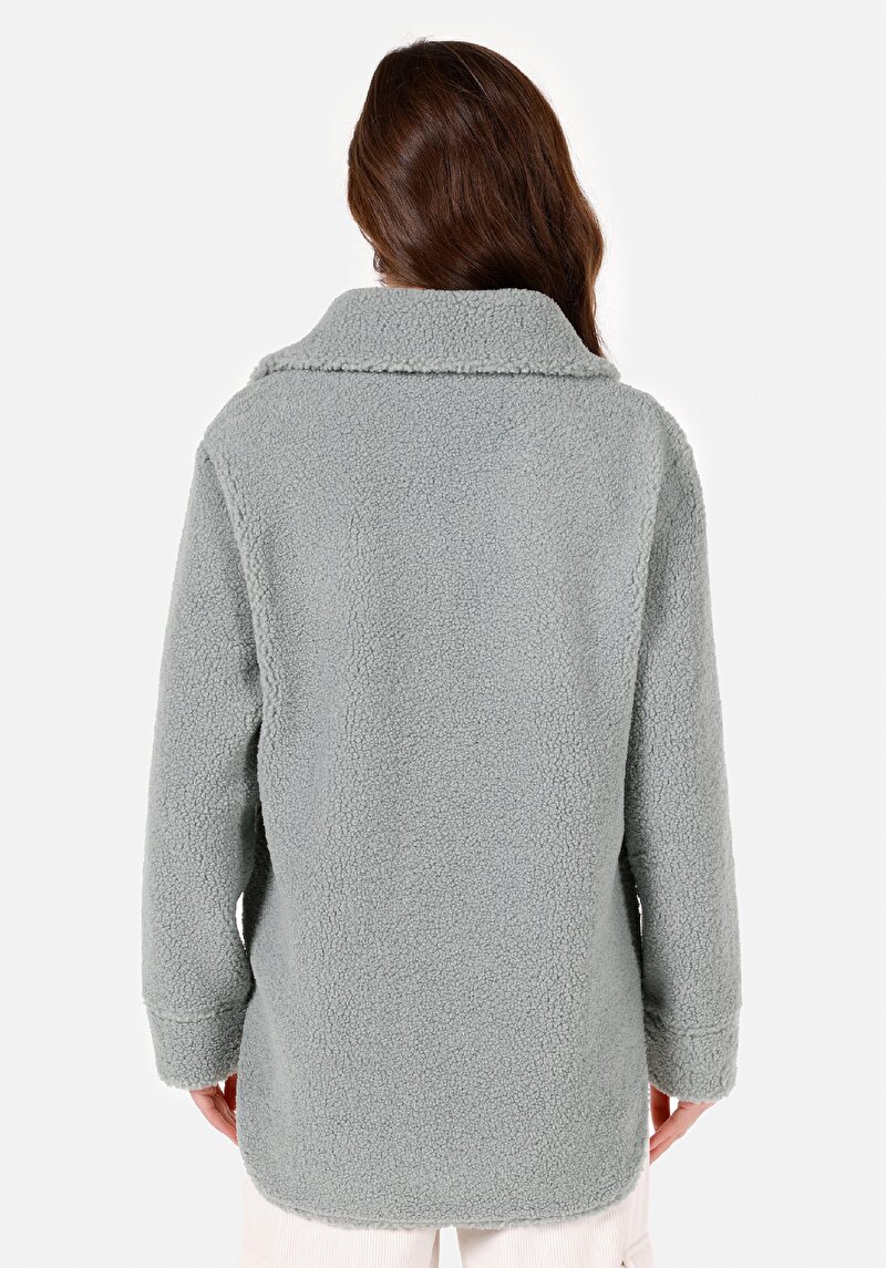 Afișați detalii pentru Hanorac / Bluza De Dama Verde Regular Fit  Cl1071073