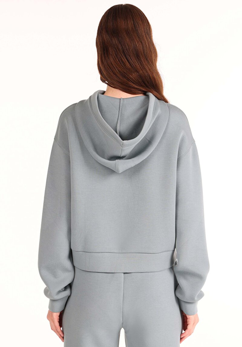 Imagine a Hanorac / Bluza De Dama Verde Regular Fit Cl1065181