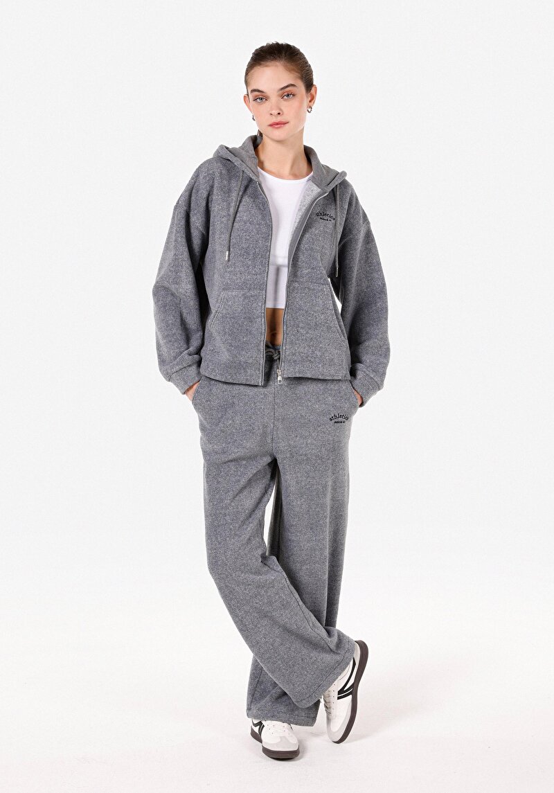 Afișați detalii pentru Hanorac / Bluza De Dama Gri Regular Fit  Cl1071092