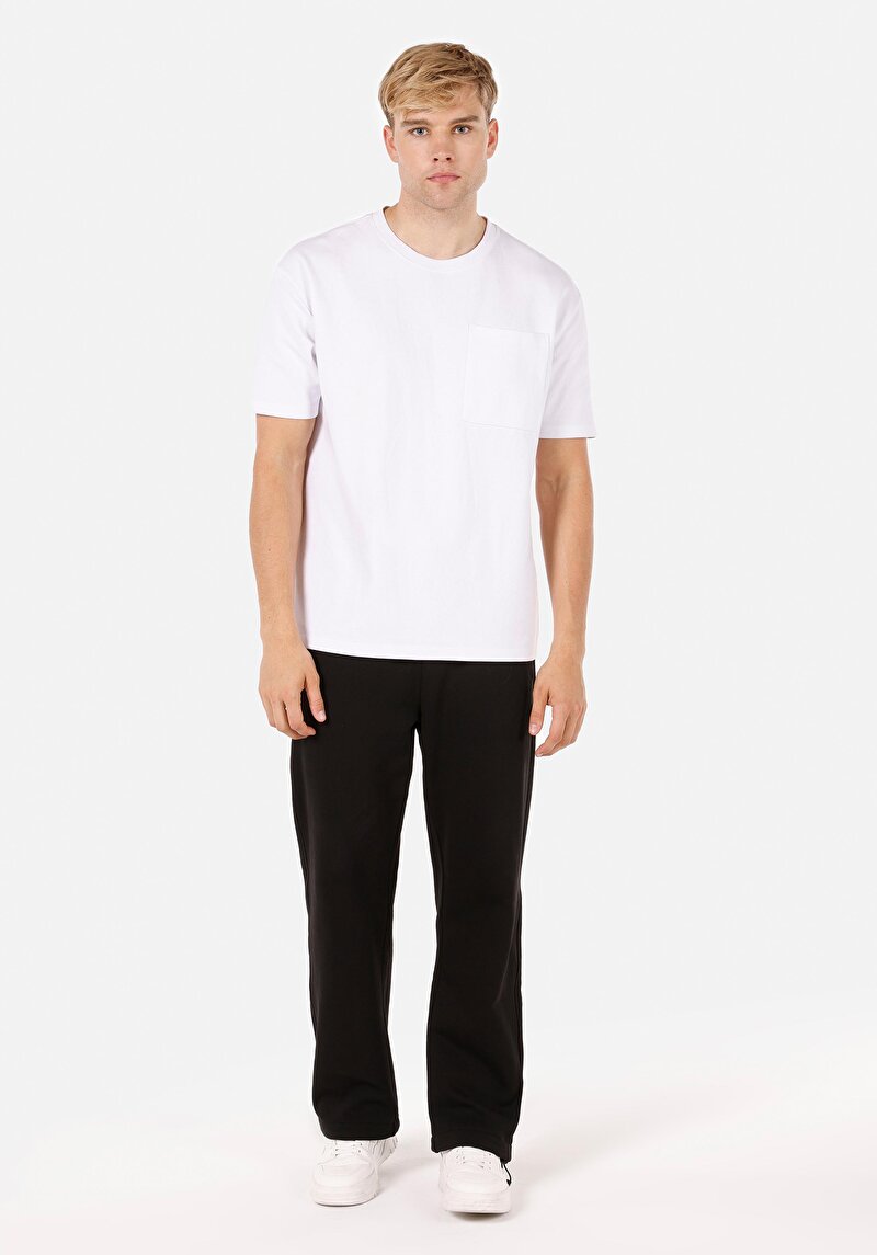 Imagine a Pantaloni De Trening De Barbati Negru Relaxed Fit  Cl1071349