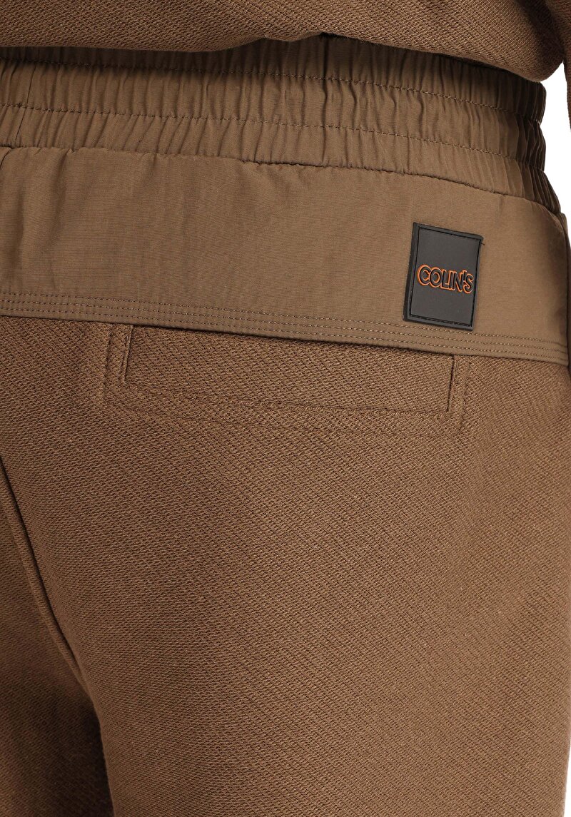 Afișați detalii pentru Regular Fit Mid Waist Straight Pantaloni De Trening Verzi Pentru Bărbați