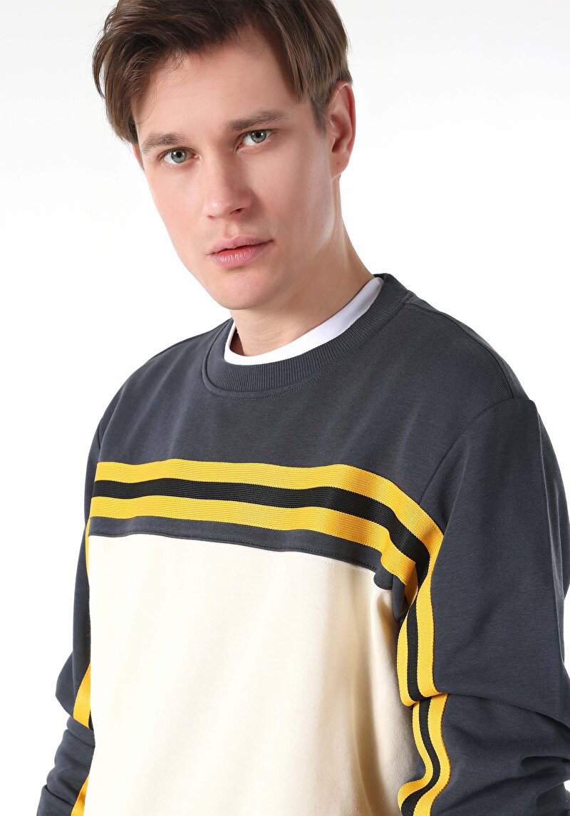 Imagine a Hanorac / Bluza De Barbati Bej   Cl1061641