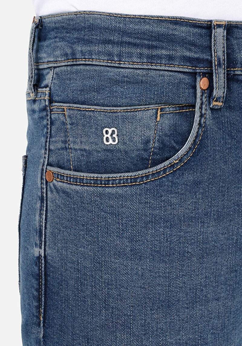 Afișați detalii pentru Skinny Fit Talie Joasă Picior Îngust Blugi Din Denim Pentru Bărbați