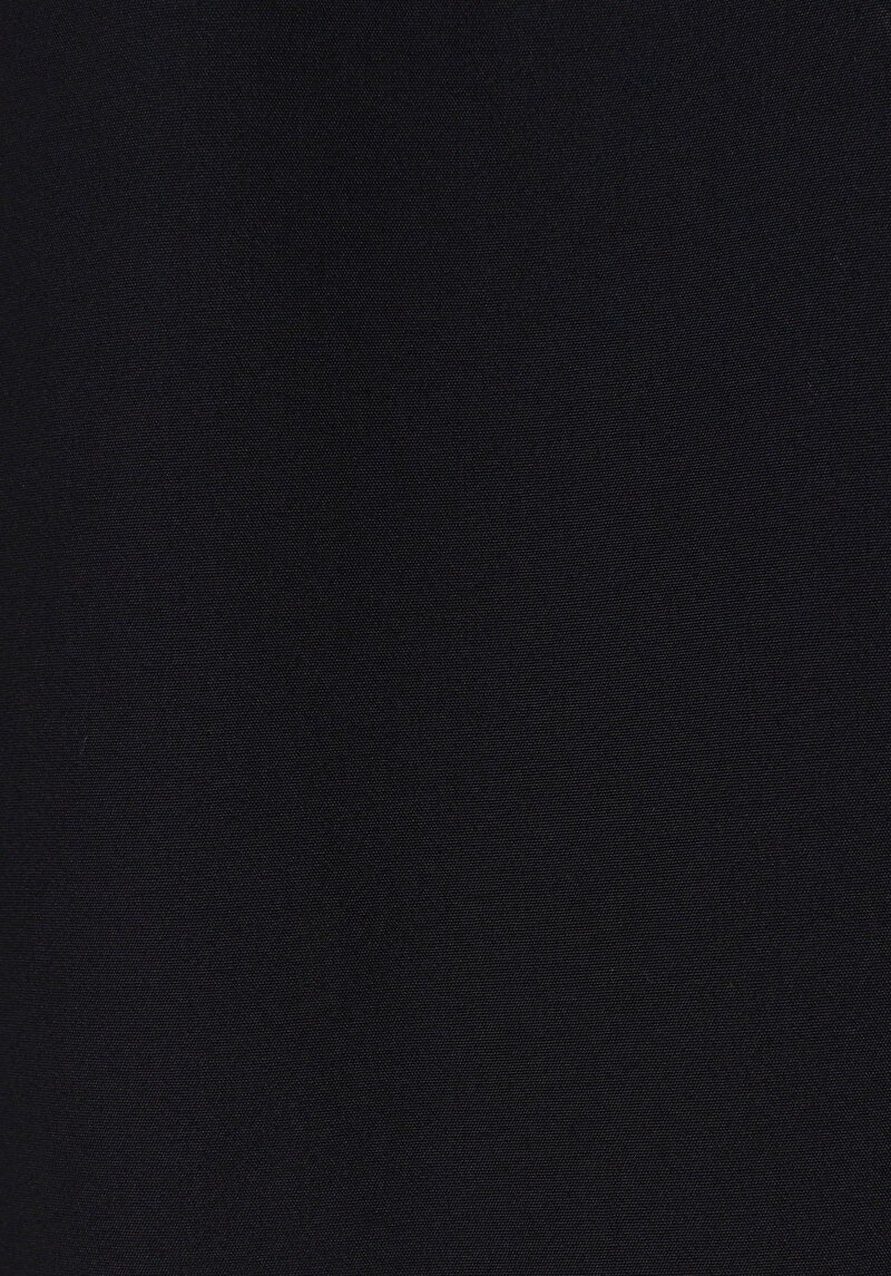 Afișați detalii pentru Cămașă Slim Fit Gât Drept Bărbați Negru Cămașă Cu Mânecă Lungă