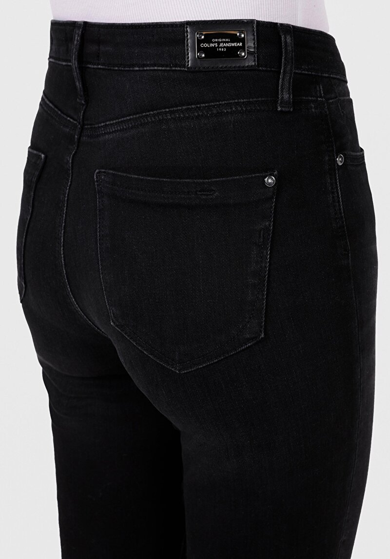 Afișați detalii pentru Pantaloni De Dama Negru Slim Fit 703 Carla Cl1071414