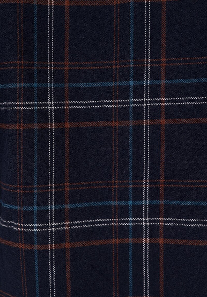 Afișați detalii pentru Camasa Cu Maneca Lunga De Barbati Albastru Marin Regular Fit  Cl1071443