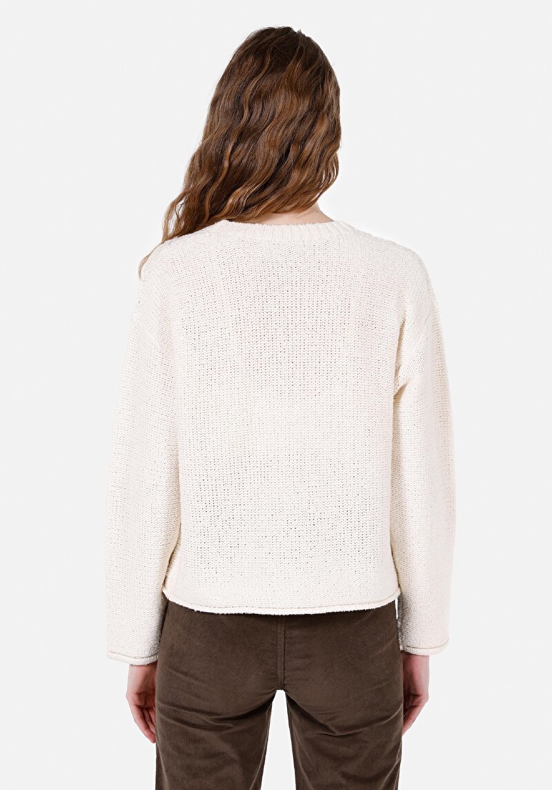 Afișați detalii pentru Cardigan De Dama Ecru Regular Fit  Cl1072508