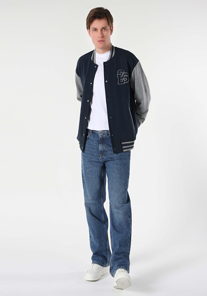 Imagine a Jacheta De Barbati Albastru Marin Cl1061896