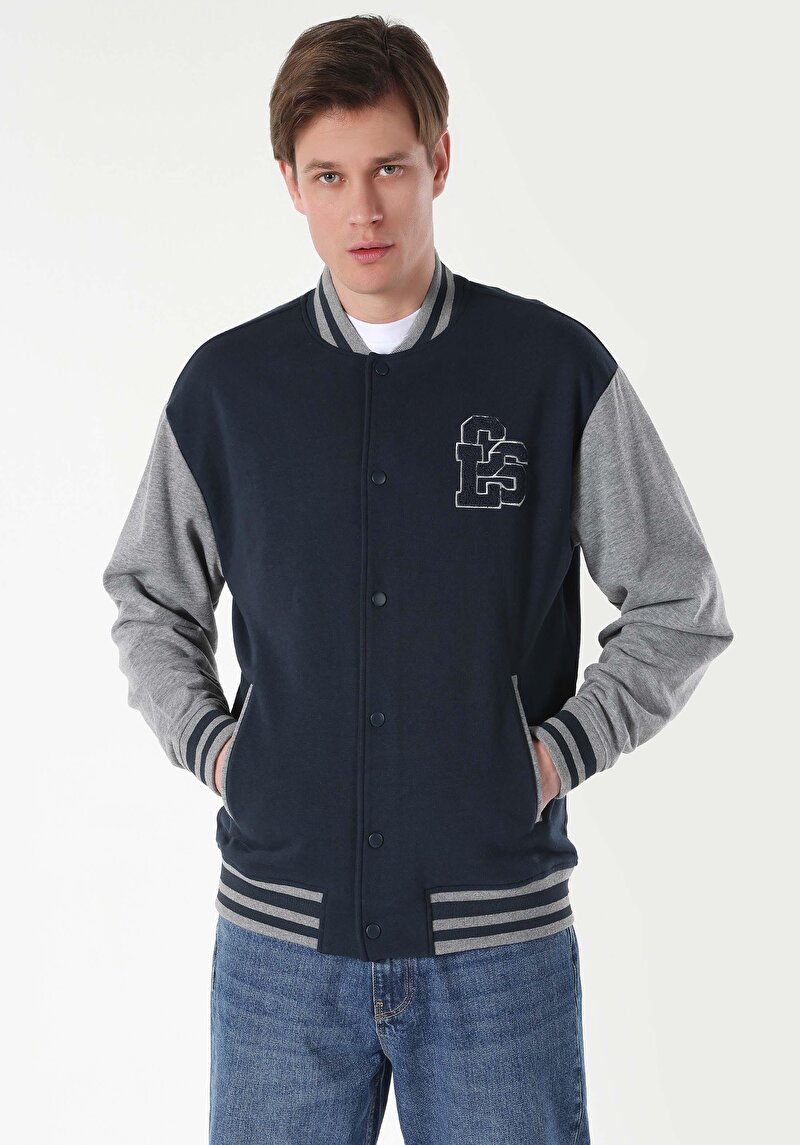 Afișați detalii pentru Jacheta De Barbati Albastru Marin   Cl1061896