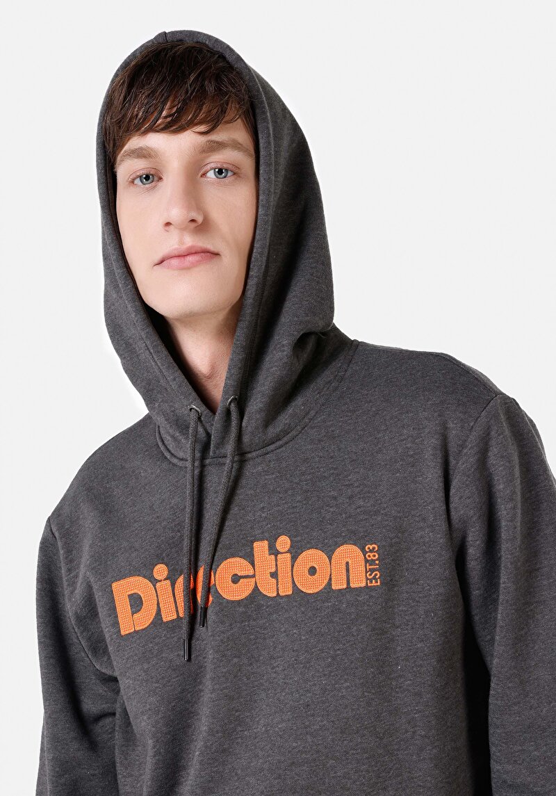 Afișați detalii pentru Regular Fit Hanorac Antracit Pentru Bărbați