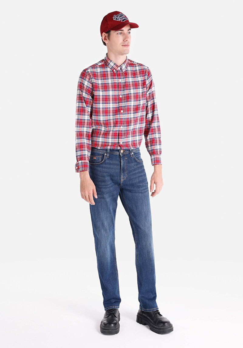 Imagine a Pantaloni De Barbati Denim Regular Fit 045 David Cl1065277