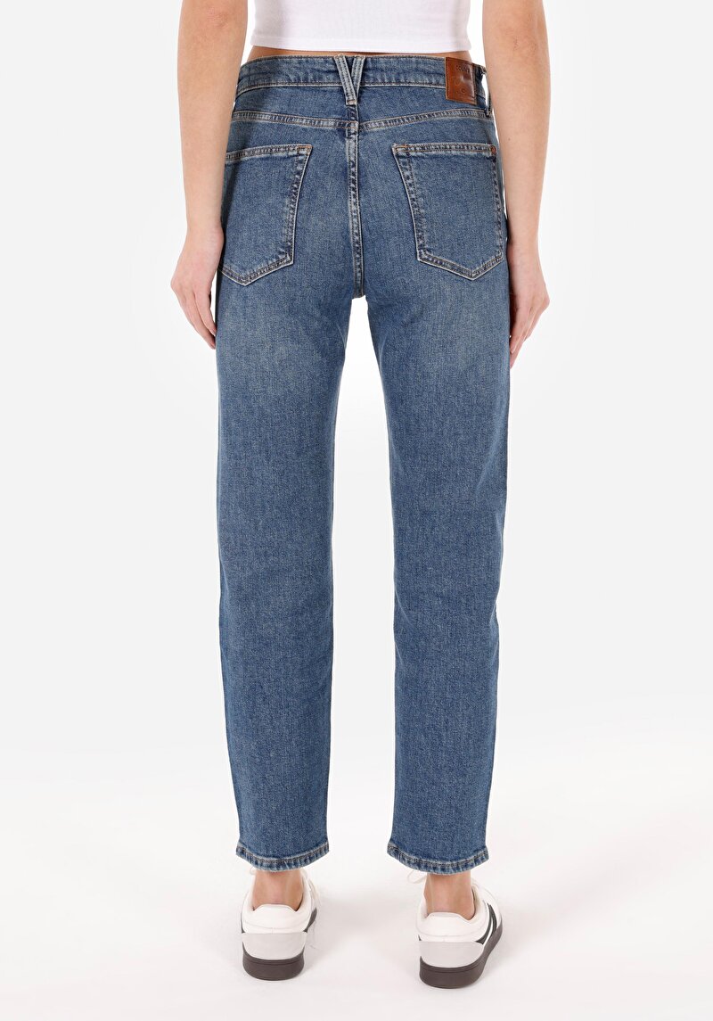 Imagine a Pantaloni De Dama Albastru Slim Fit 891 Maya Cl1070685