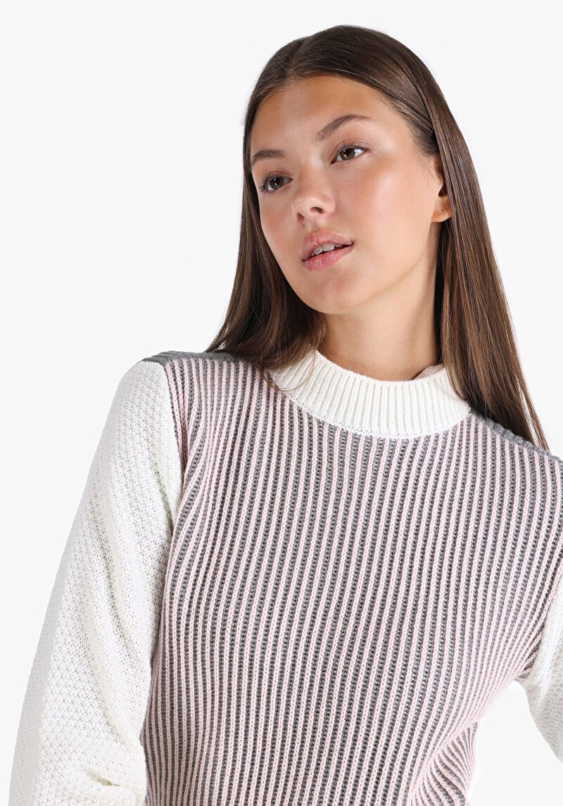 Afișați detalii pentru Pulover De Dama Multicolor Slim Fit  Cl1065278