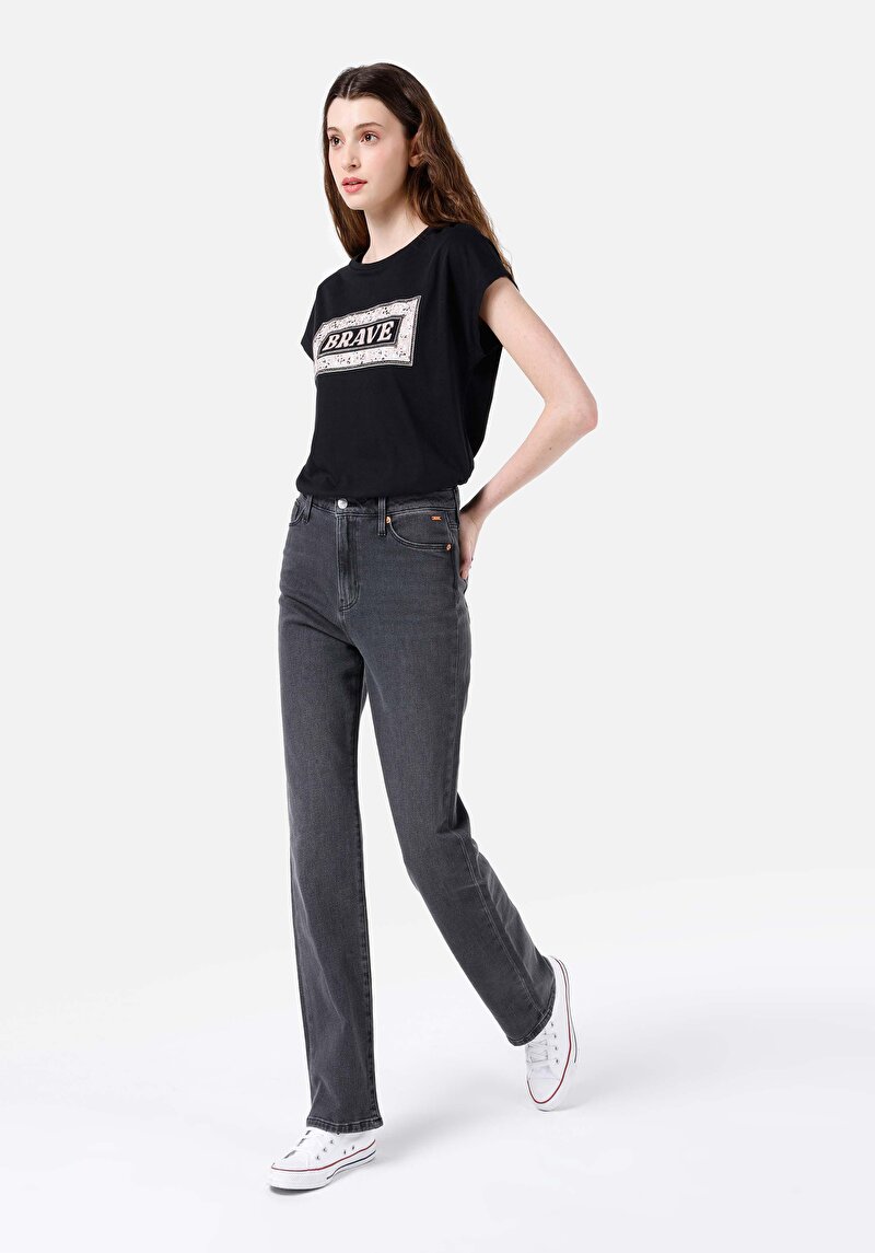 Imagine a Pantaloni De Dama Negru Regular Fit 792 Mila Cl1068686