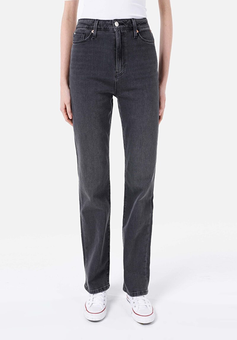 Afișați detalii pentru Pantaloni De Dama Negru Regular Fit 792 Mila Cl1068686