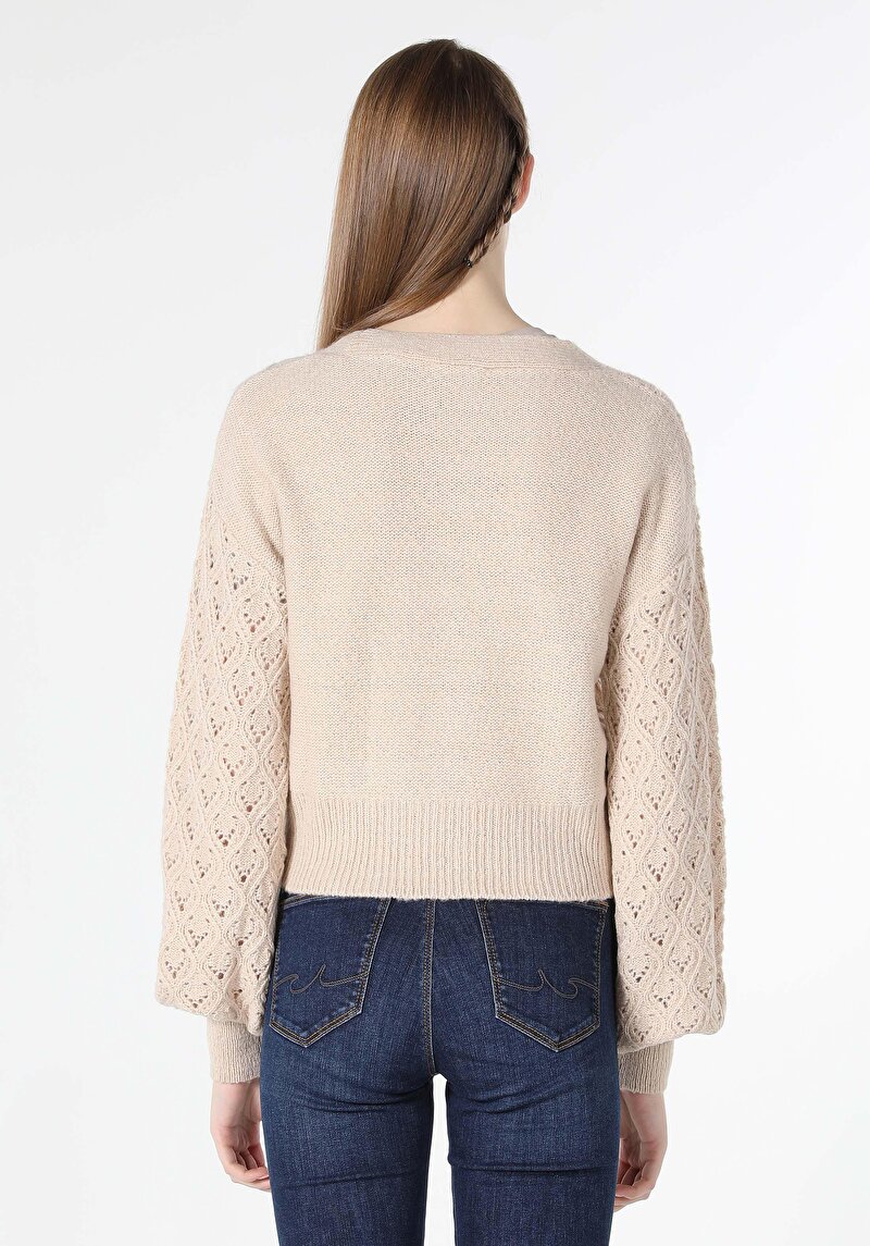Imagine a Cardigan De Dama Bej Cl1062013