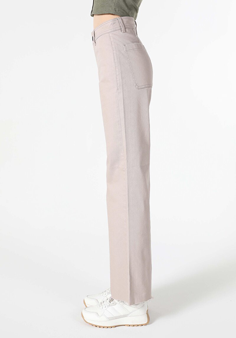 Afișați detalii pentru Pantaloni De Dama Bej   Cl1062120