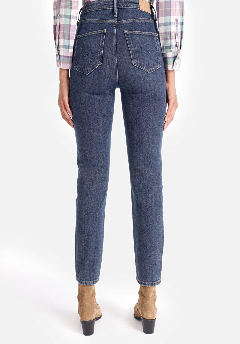 Afișați detalii pentru Blugi Din Denim Pentru Femei Slim Fit