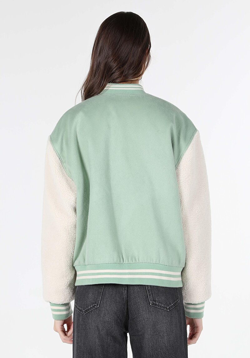 Imagine a Jacheta De Dama Verde Regular Fit Cl1062208