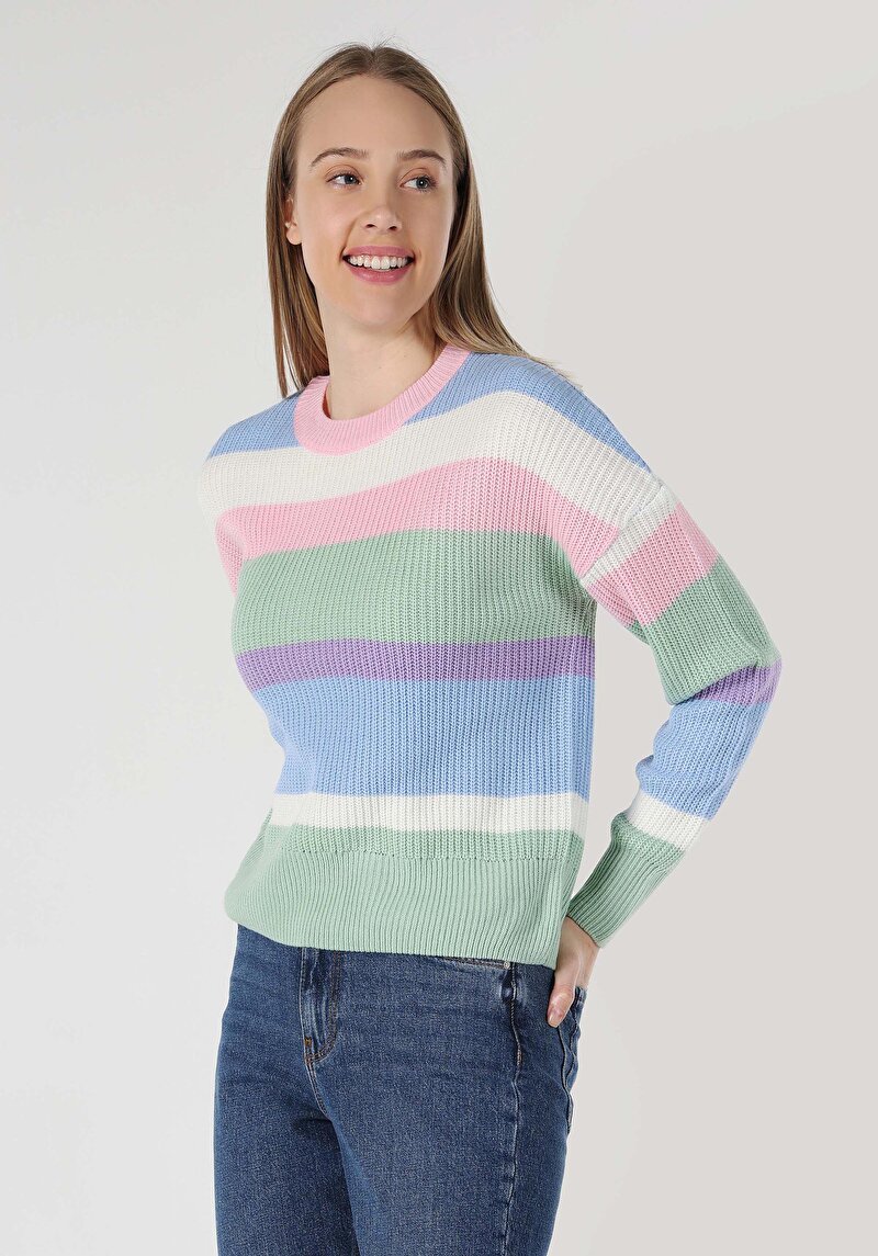 Afișați detalii pentru Pulover De Dama Multicolor   Cl1062225