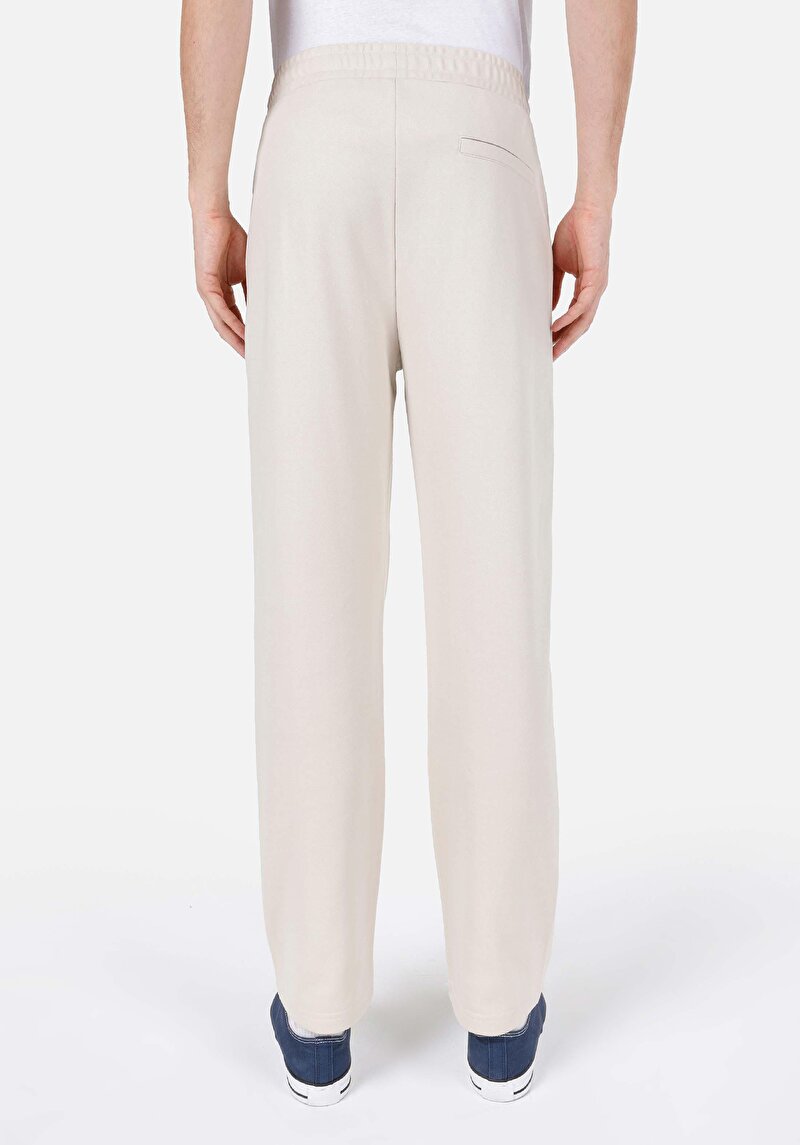 Afișați detalii pentru Pantaloni De Trening De Barbati Alb Regular Fit  Cl1068130