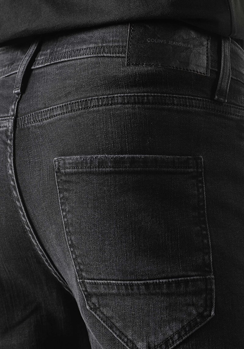 Afișați detalii pentru Pantaloni De Barbati Negru Skinny Fit 040 Alex Cl1062299