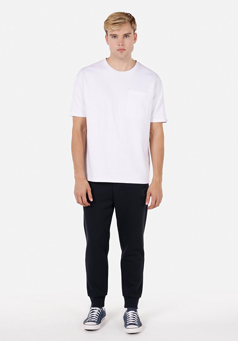 Imagine a Pantaloni De Trening De Barbati Albastru Marin Comfort Fit  Cl1070816