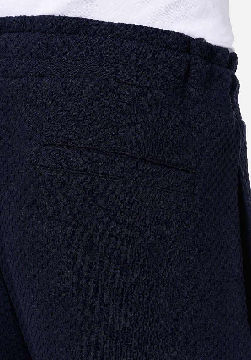 Afișați detalii pentru Regular Fit Talie Medie Pantaloni De Trening Bleumarin Pentru Bărbați