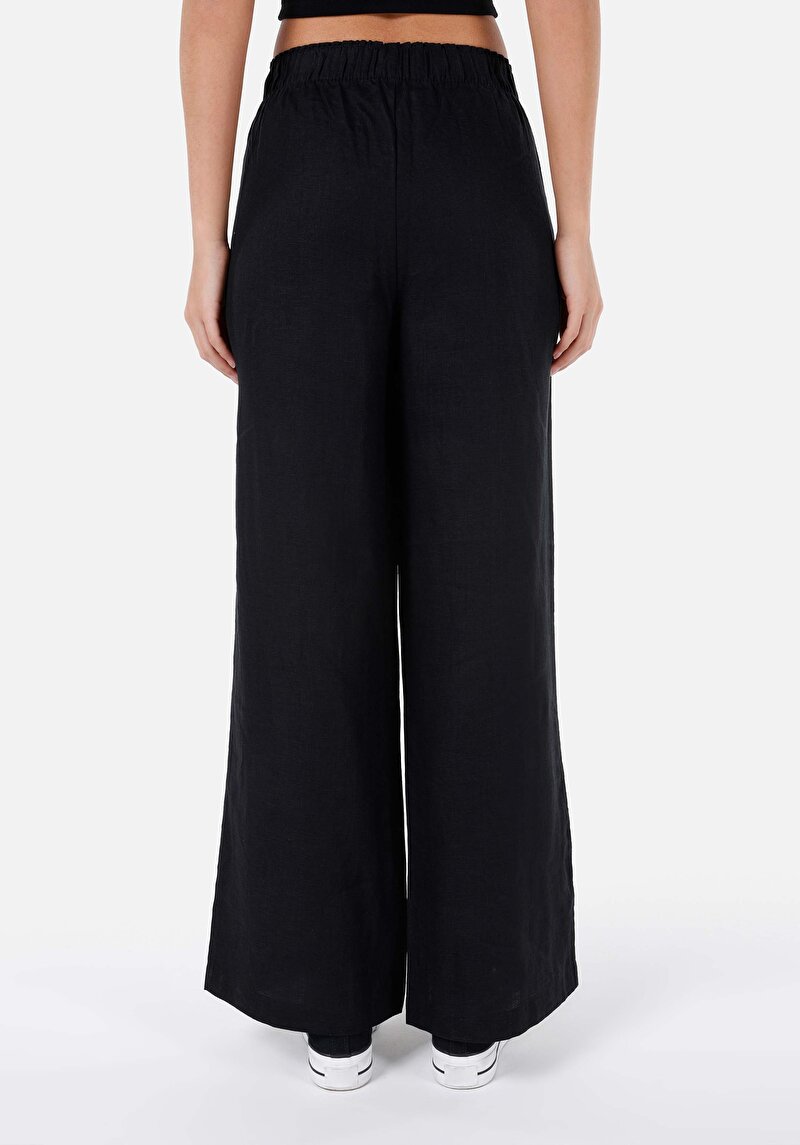 Afișați detalii pentru Pantaloni De Dama Negru Regular Fit  Cl1068233