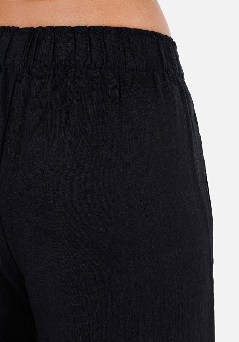 Afișați detalii pentru Pantaloni De Dama Negru Regular Fit  Cl1068233