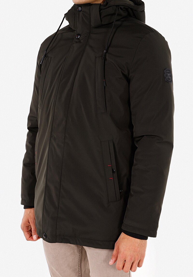 Afișați detalii pentru Jacheta De Barbati Kaki Regular Fit  Cl1071215