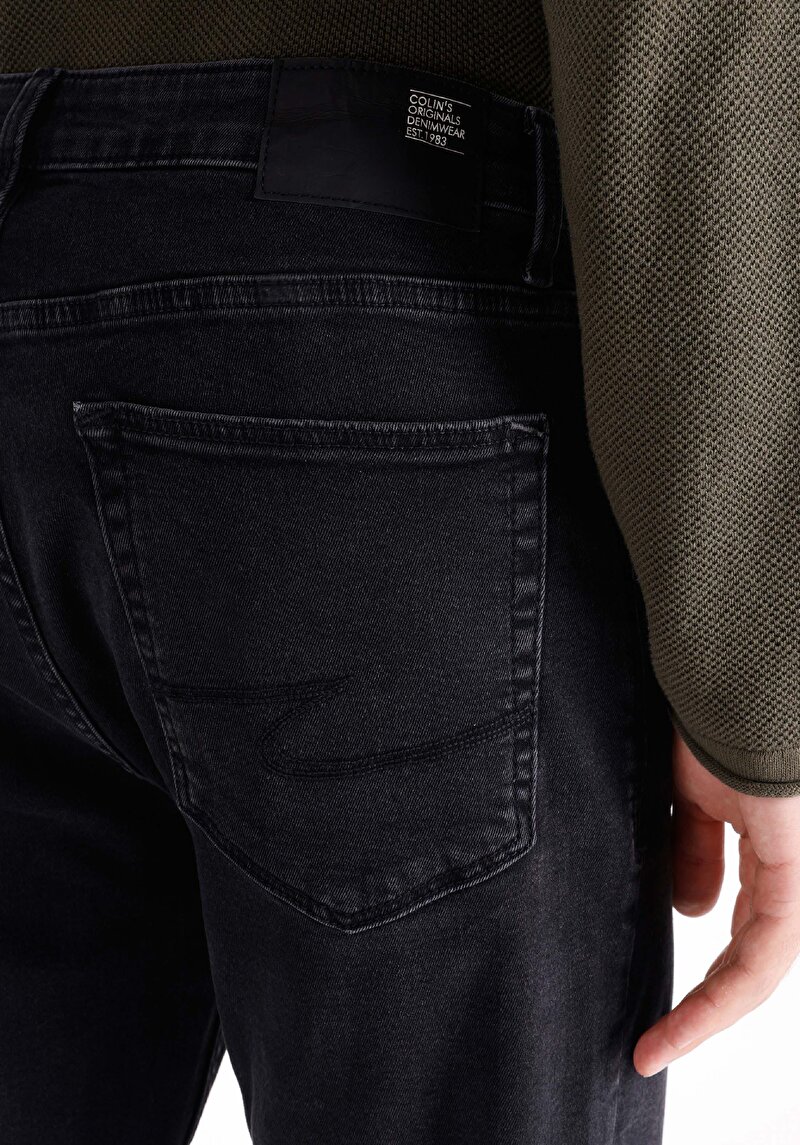 Afișați detalii pentru Pantaloni De Barbati Negru Regular Fit 067 Jack Cl1065348