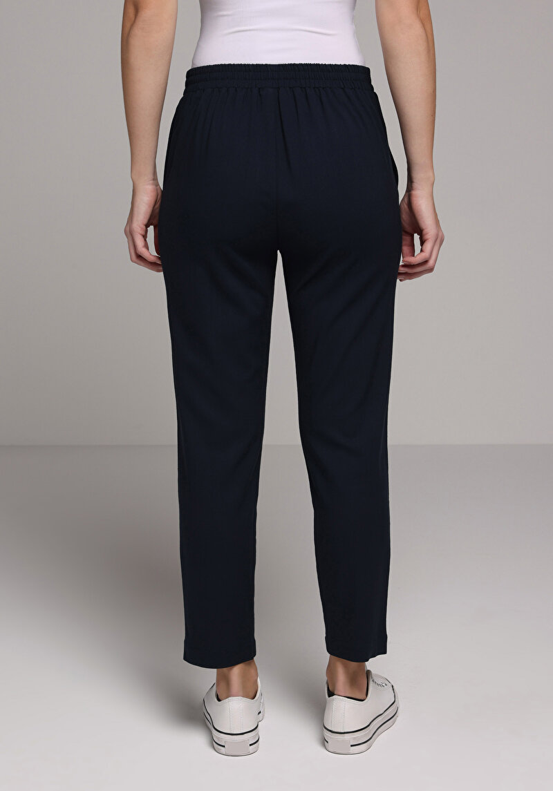 Imagine a Pantaloni De Dama Albastru Marin Regular Fit Cl1068239