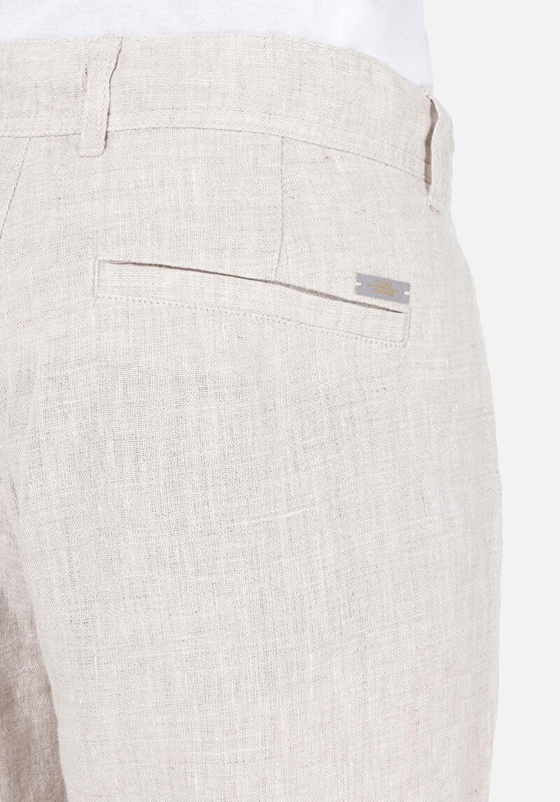 Afișați detalii pentru Regular Fit Mid Waist Straight Leg Pantaloni De Piatră Pentru Bărbați