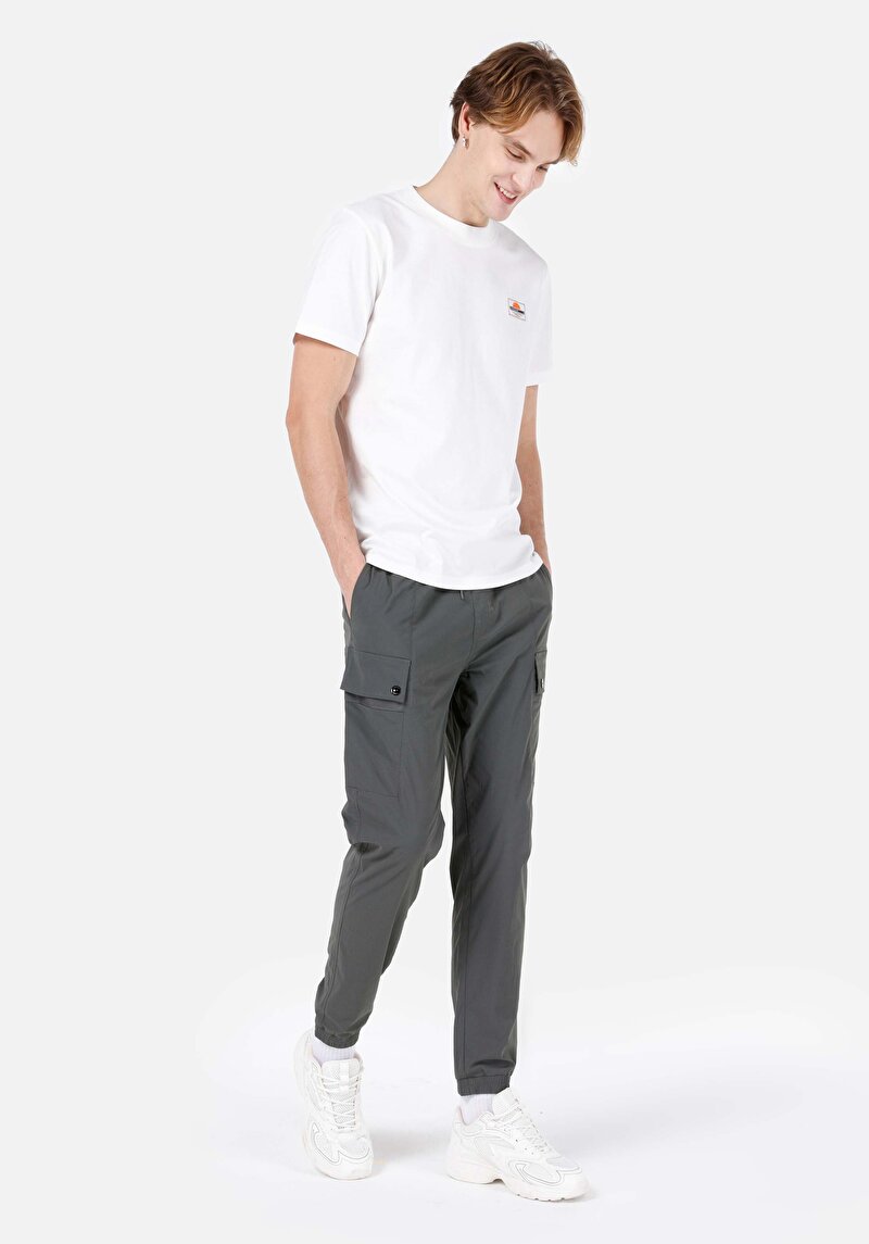 Imagine a Pantaloni De Barbati Kaki Slim Fit Cl1068256