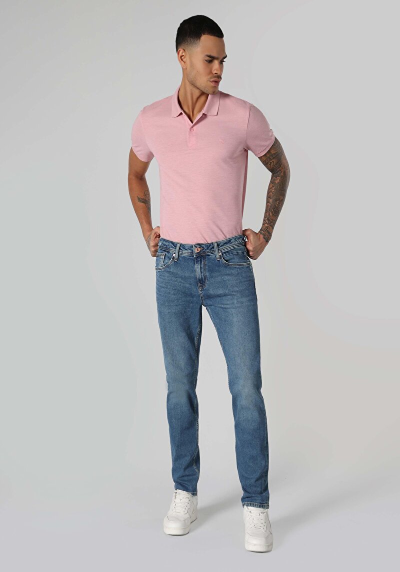 Imagine a Pantaloni De Barbati Denim Straight Fit 044 Karl Cl1062411