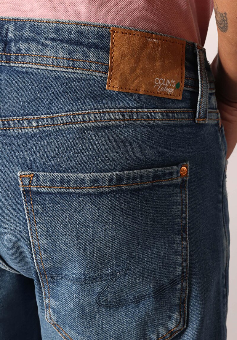 Afișați detalii pentru Pantaloni De Barbati Denim Straight Fit 044 Karl Cl1062411