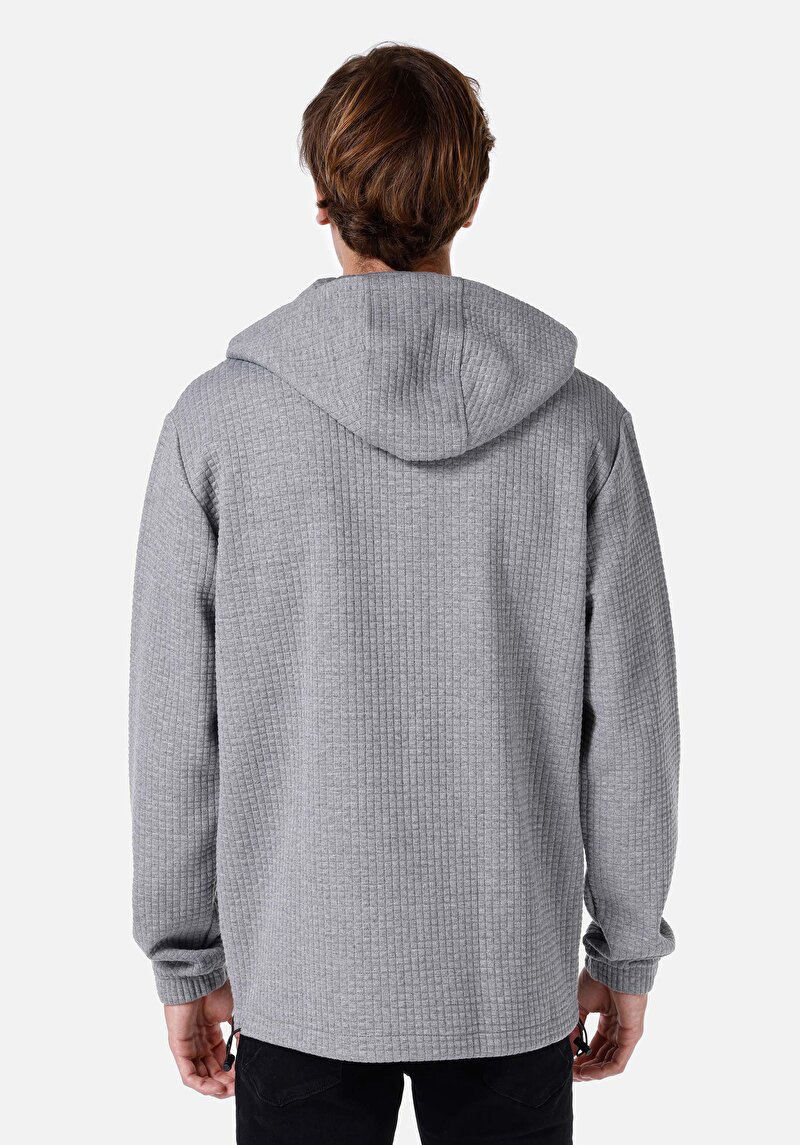 Imagine a Jachetă Gri Pentru Bărbați Regular Fit