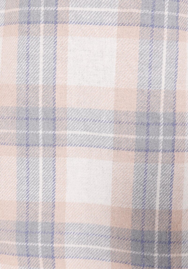 Afișați detalii pentru Cămașă Cu Gât În Carouri Cămașă Cu Mânecă Lungă Cru Pentru Femei