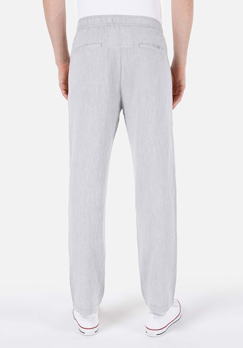 Imagine a Regular Fit Talie Medie Picior Drept Pantaloni Albaștri Pentru Bărbați