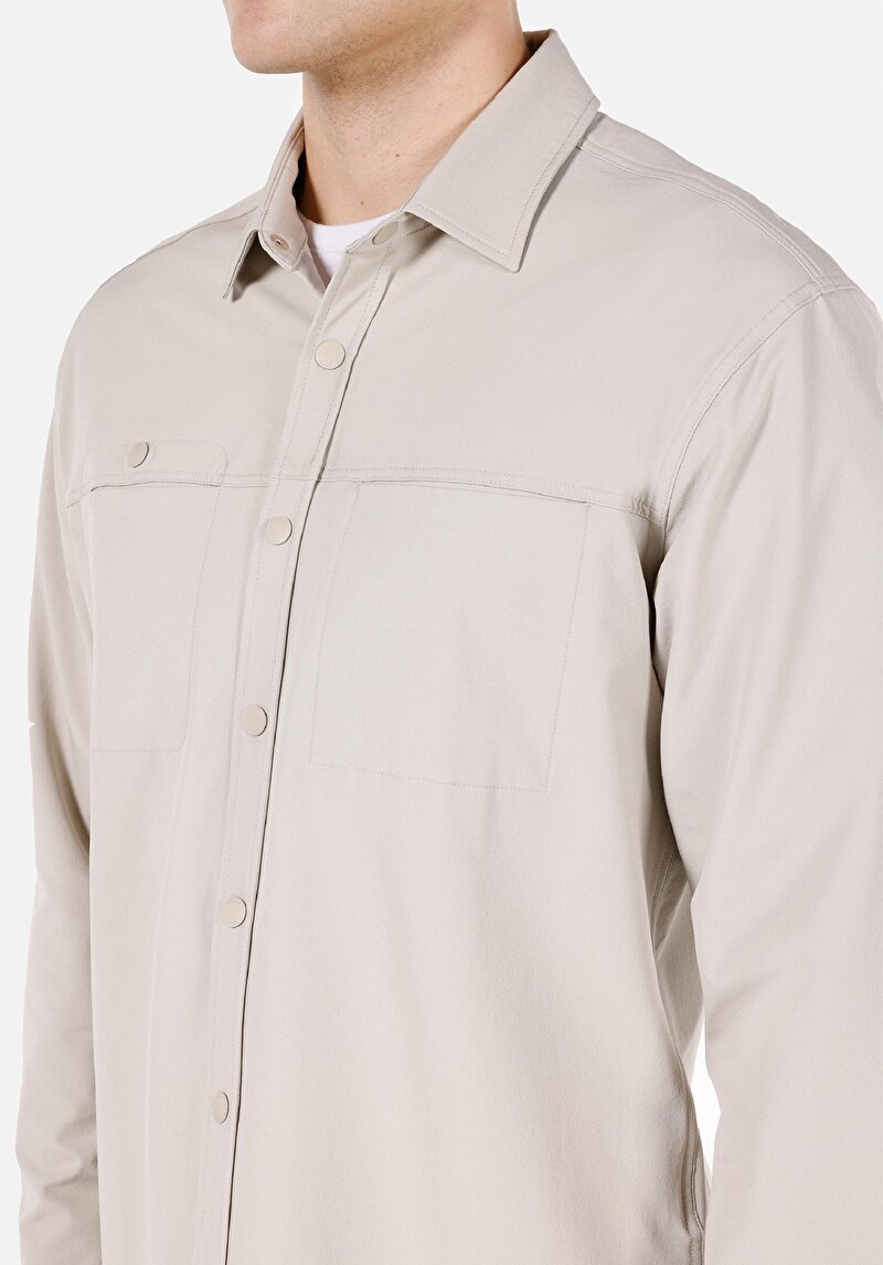 Afișați detalii pentru Camasa Cu Maneca Lunga De Barbati Alb Regular Fit  Cl1071532