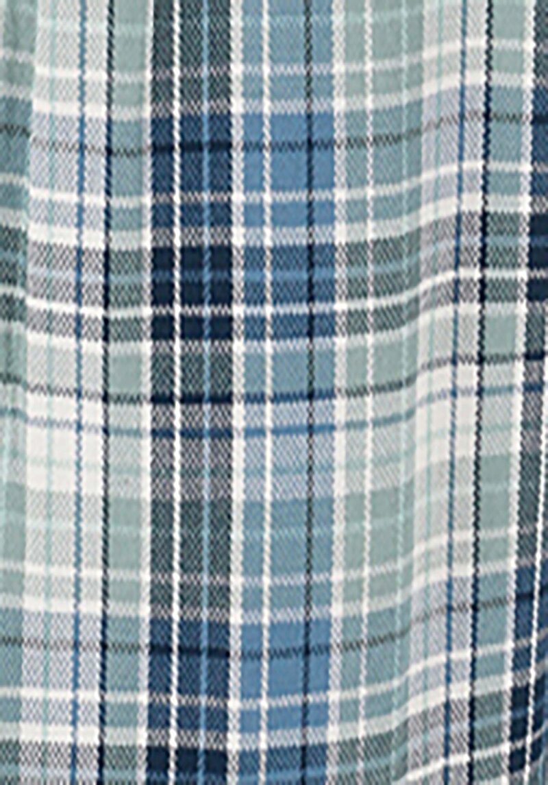 Afișați detalii pentru Cămașă Cu Gât În Carouri Cămașă Cu Mânecă Lungă Multicoloră Pentru Bărbați