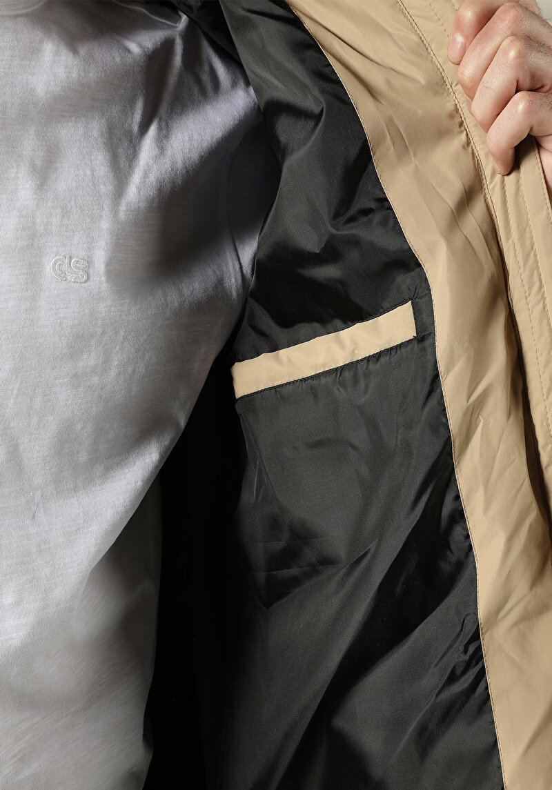 Afișați detalii pentru Jacheta De Barbati Bej Slim Fit  Cl1062447