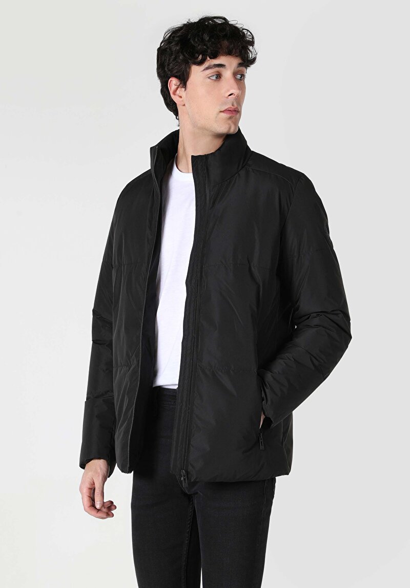 Imagine a Jacheta De Barbati Negru Slim Fit  Cl1062447