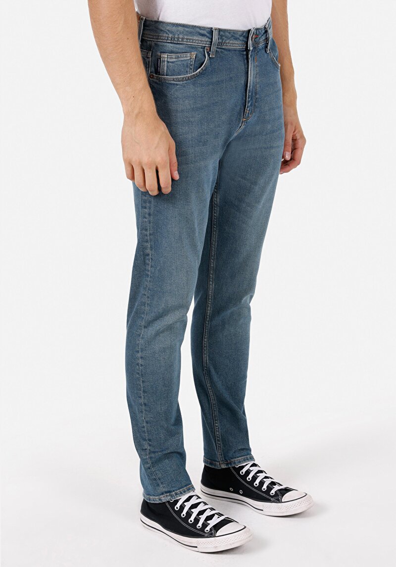 Afișați detalii pentru Pantaloni De Barbati Verde Regular Fit 067 Jack Cl1071242