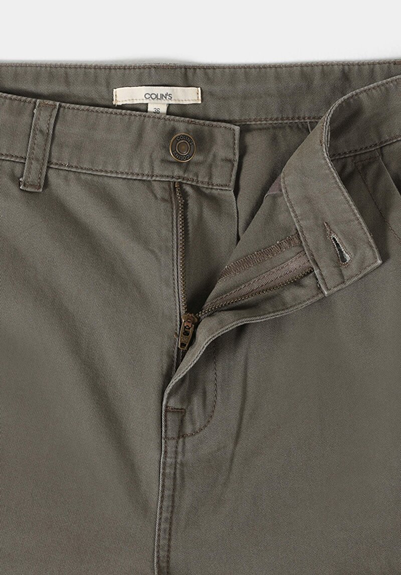 Afișați detalii pentru Pantaloni De Dama Kaki Regular Fit  Cl1062462