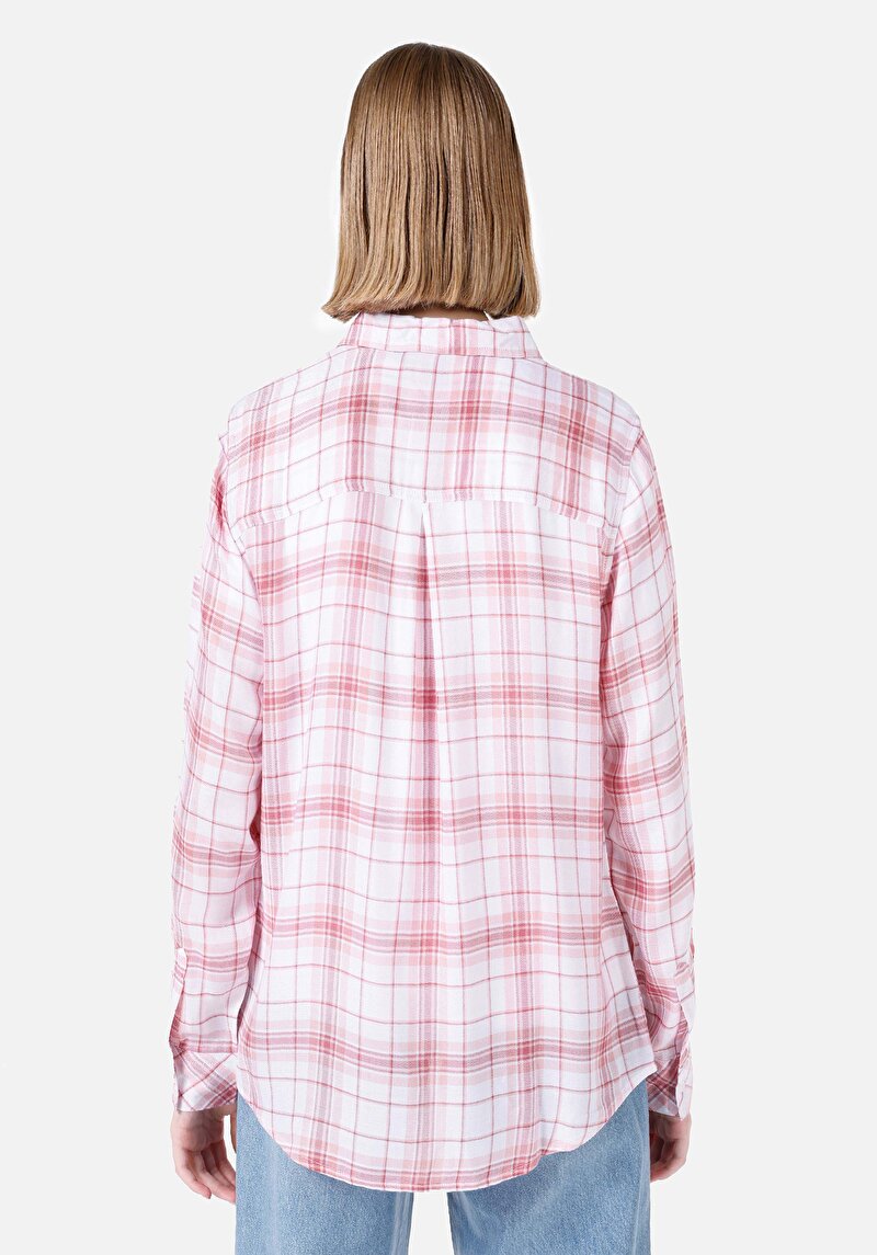 Afișați detalii pentru Camasa Cu Maneca Lunga De Dama Roz Regular Fit  Cl1067152